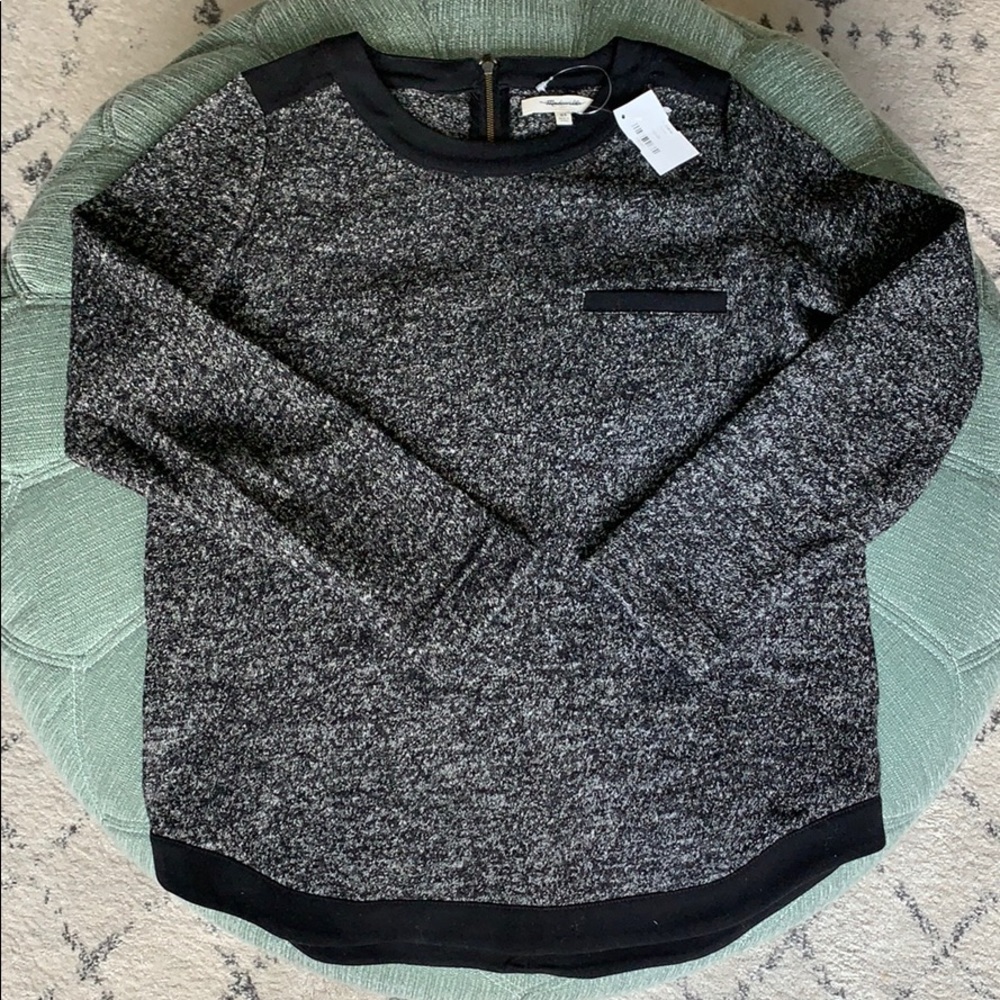 Madewell xs wool/cotton top